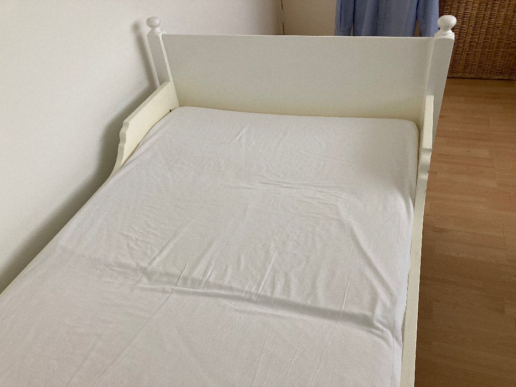 Meegroeibed, Ophalen, 85 tot 100 cm, Gebruikt, Lattenbodem