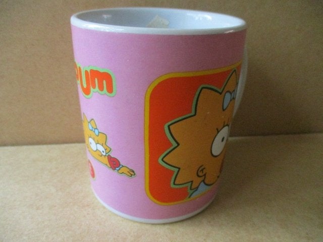 adv11209 simpsons beker 1, Ophalen, Overige figuren, Gebruikt, Overige typen