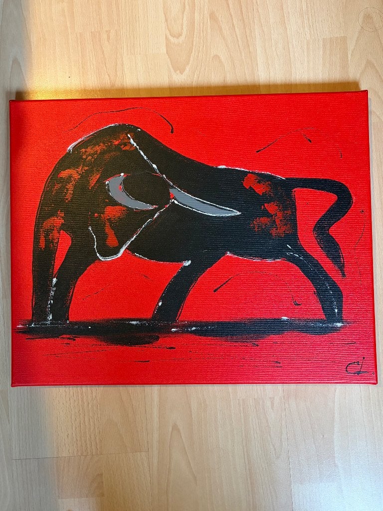 C.M. Leushuis 2026, Ophalen, Gesigneerd, Overige technieken, Dieren