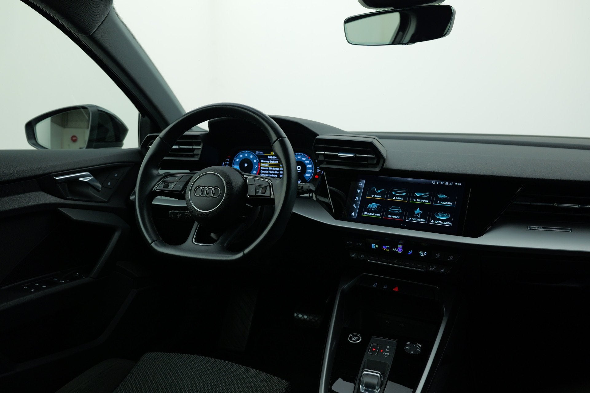 Audi A3 Sportback 30 TFSI edition one | Automaat | Achteruit, Auto's, Stof, Gebruikt, Euro 6, Met garantie (alle)