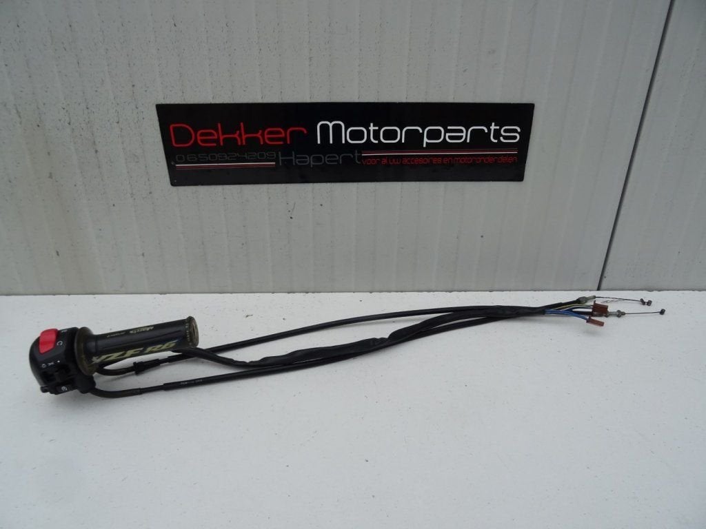 Startknop + Gashandvat Yamaha YZF R6 1999-2000-2001-2002, Motoren, Onderdelen | Yamaha, Gebruikt, -, -, Ophalen of Verzenden