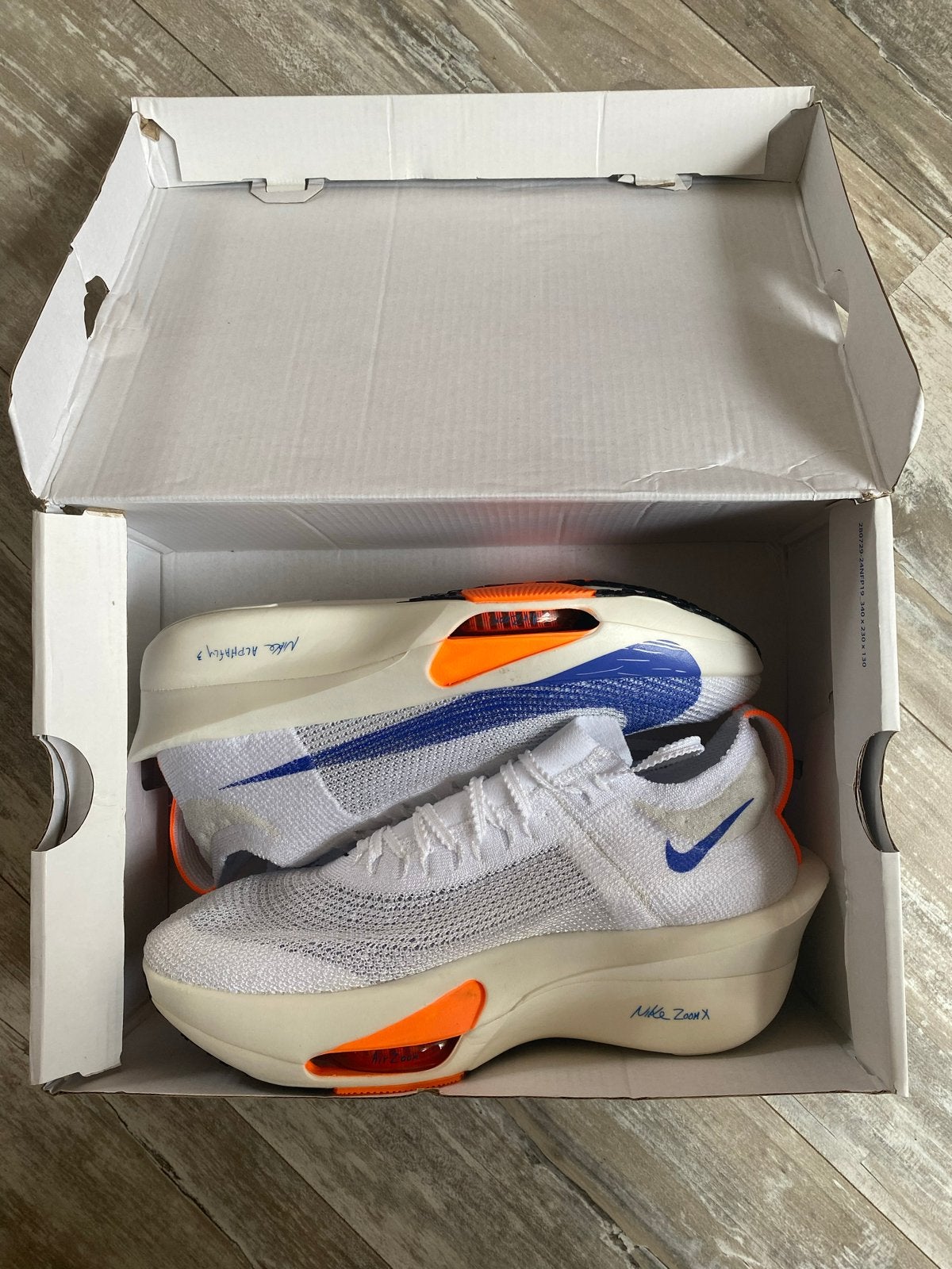 Nike Alphafly 3 Blueprint - Gloednieuw, Ophalen of Verzenden, Nieuw, Blauw, Sportschoenen