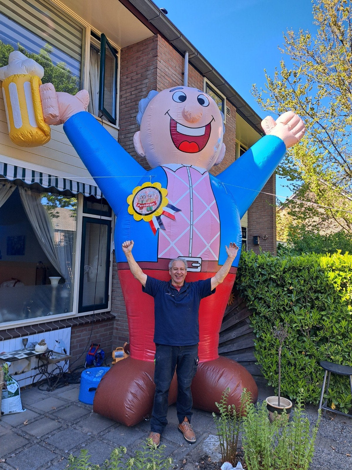 Te Huur Abraham Opblaaspop 49,99, Ophalen, Zo goed als nieuw, Abraham of Sarah