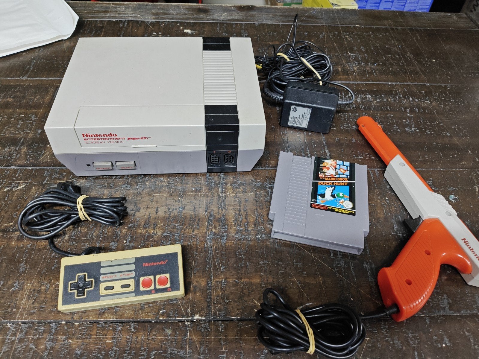 Nintendo NES Action Set, Spelcomputers en Games, Nintendo, Gebruikt, Support@nintendo.com, Ophalen of Verzenden