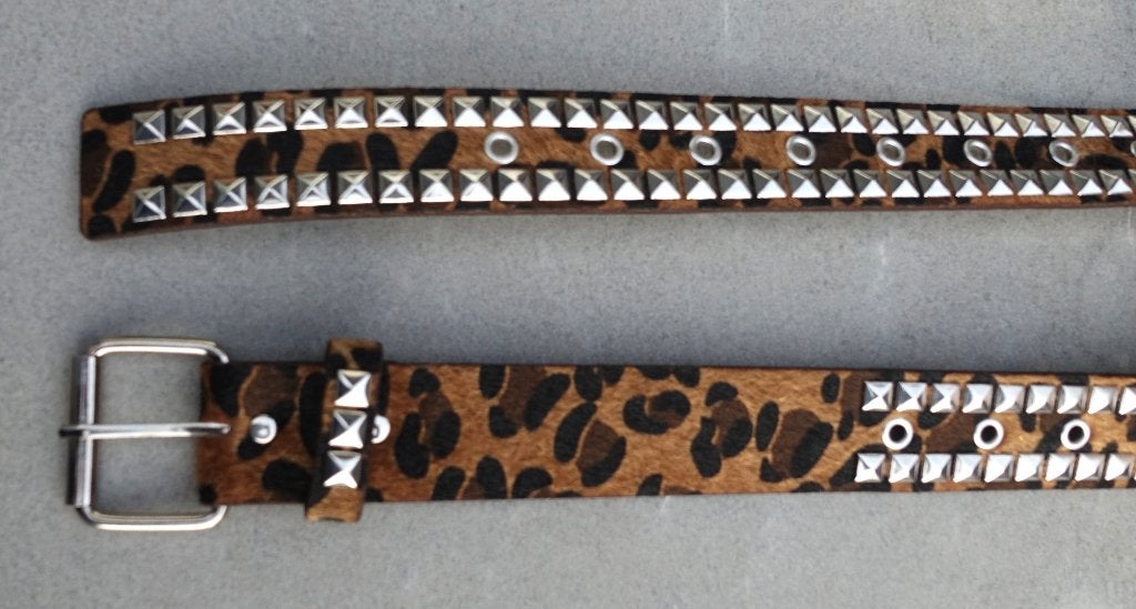 moderne damesriem nr. 003 in panterprint 105x3,7 cm - nieuw, Overige kleuren, Nieuw, Tailleriem, Ophalen of Verzenden