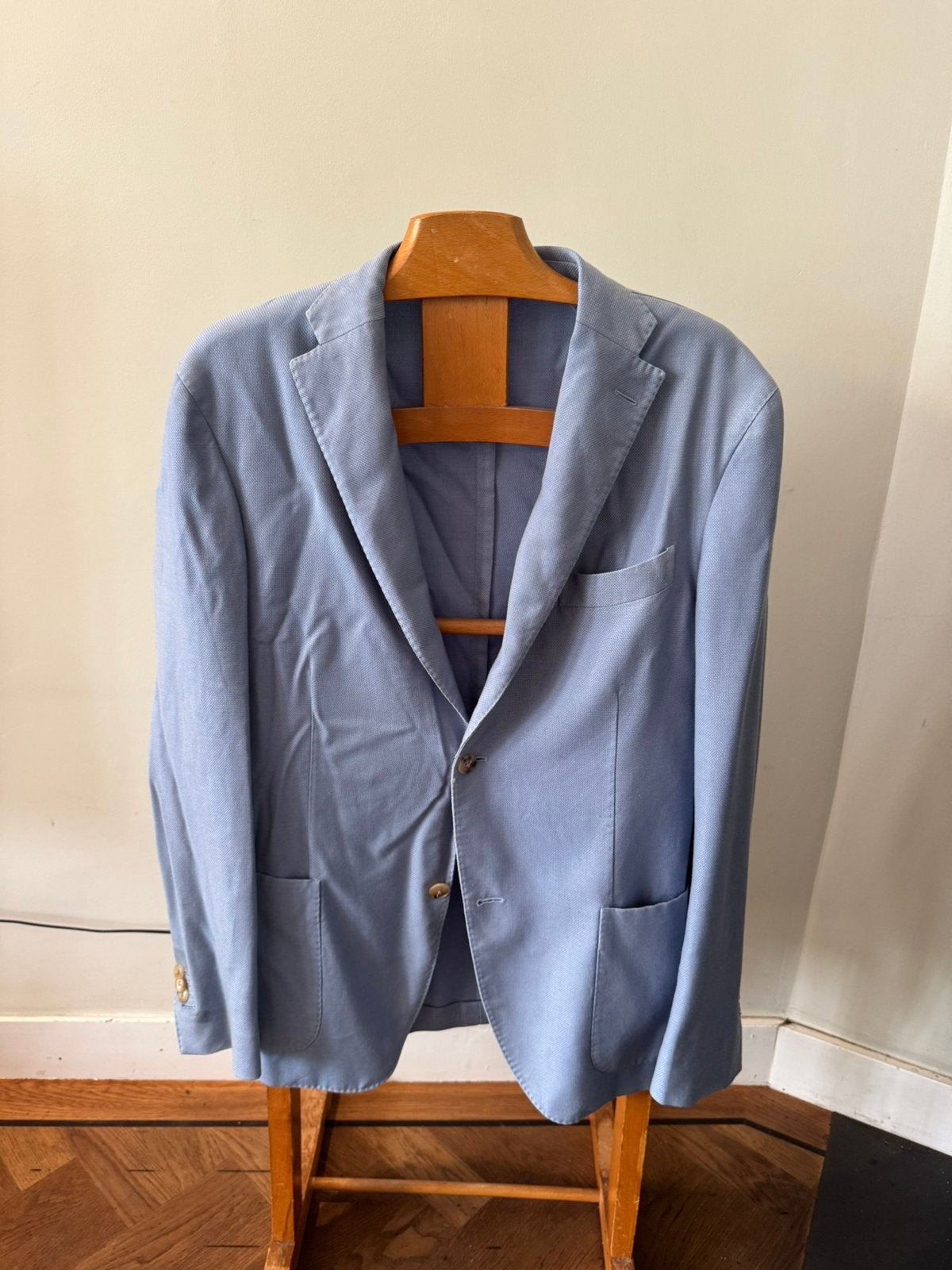 Heren colbert Boglio maat 52, Verzenden, Zo goed als nieuw, Maat 52/54 (L), Blauw