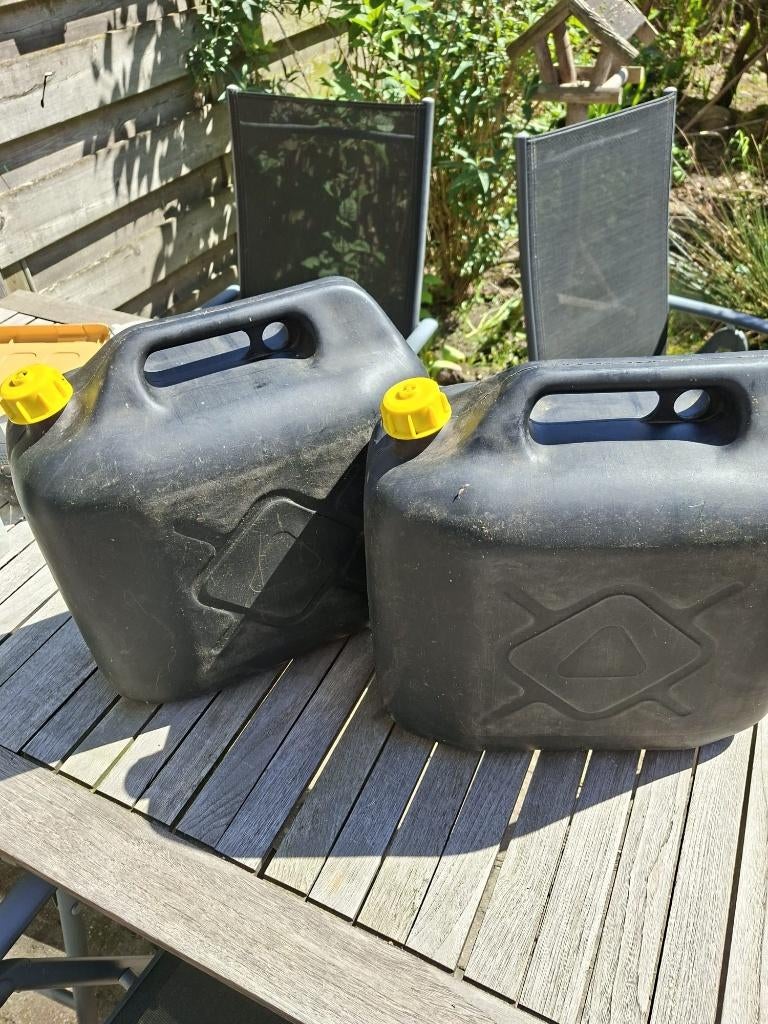 Jerrycan voor brandstof, Minder dan 75 liter, Ophalen, Gebruikt, Kunststof