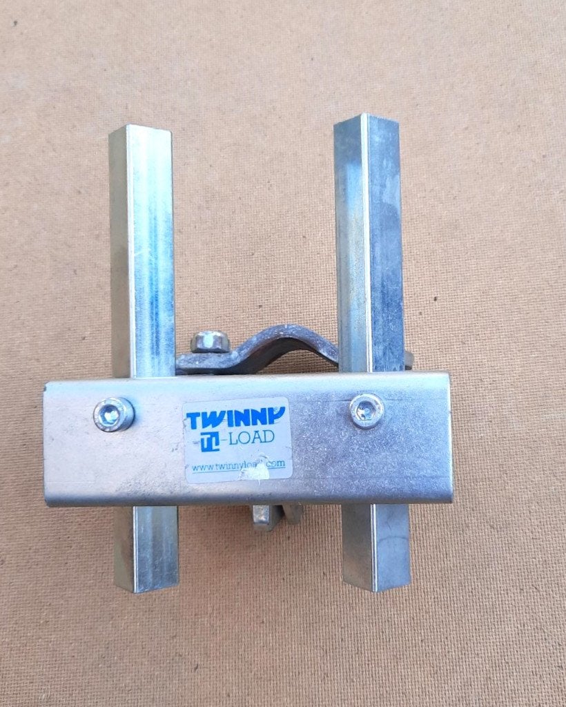 Twinny Load Koppelstuk + 150 mm verstelbare Geleide bussen, Elektrische fiets, Ophalen of Verzenden, Zo goed als nieuw, Fietsendrager-accessoire