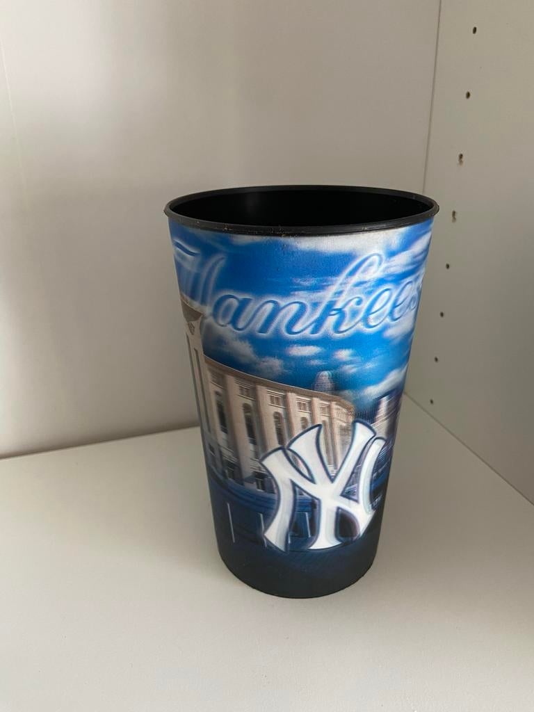 New York Yankees Stadium Cup beker met 3D Hologram MLB, Ophalen of Verzenden, Zo goed als nieuw, Overige typen