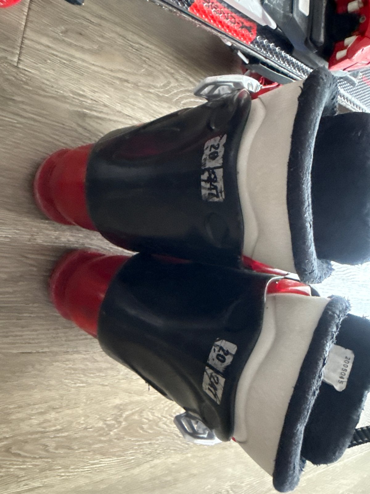 Atomic Ski's J2 met Atomic skischoenen, Ophalen, Gebruikt, 100 tot 140 cm, Atomic