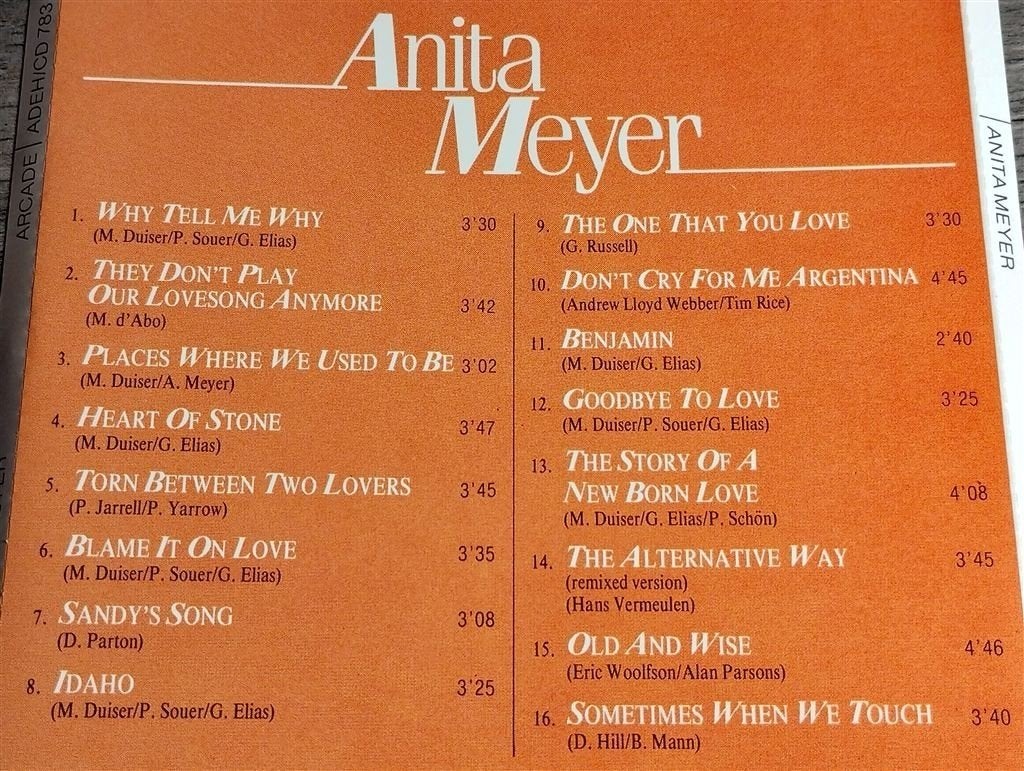 Anita Meyer - Anita Meyer, Ophalen of Verzenden, Zo goed als nieuw