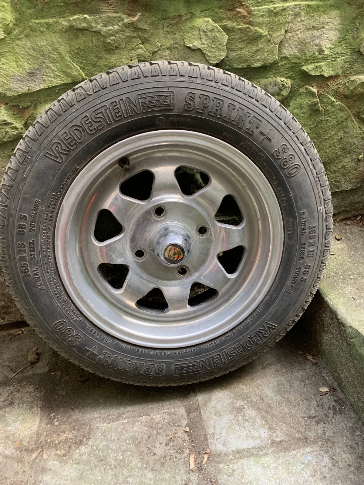 Set lichtmetalen sportvelgen voor Porsche 914 / Karmann Ghia, Ophalen, Gebruikt