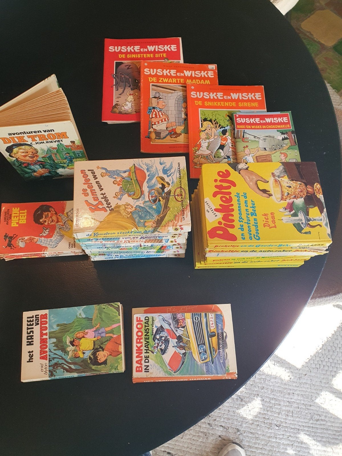 Diverse oude kinderboeken: Kameleon, Pinkeltje, Pietje Bell, Ophalen, Gelezen, Fictie algemeen