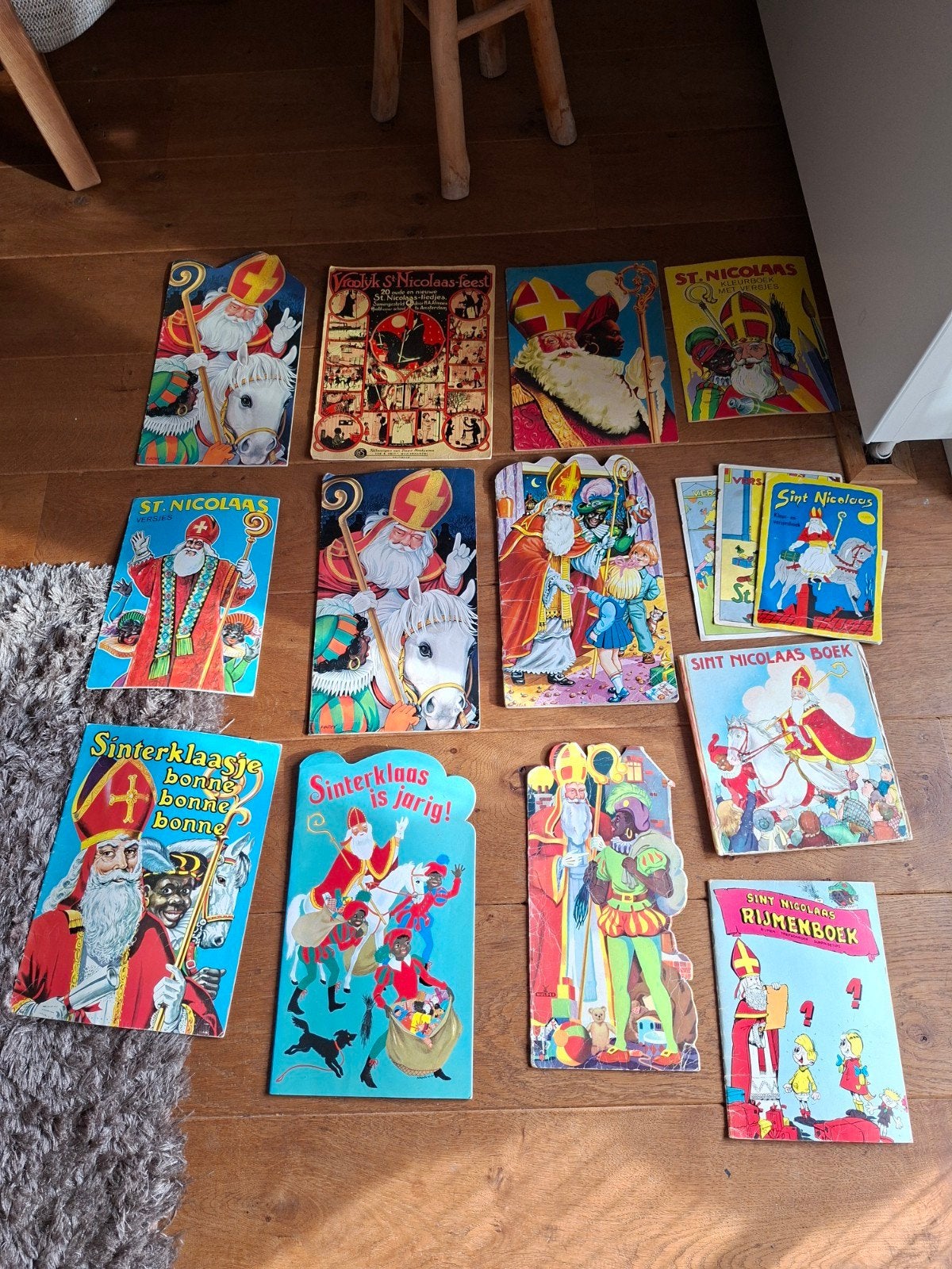 Ouderwetse Sinterklaasboekjes  gehele bundel te koop., Diversen, Ophalen of Verzenden