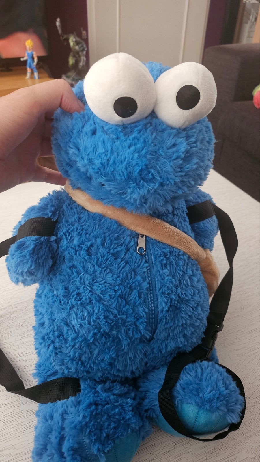 Grote koekiemonster rugzak, Ophalen of Verzenden, Overige typen