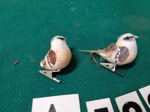Kerst vogels 2 stuks [a522], Diversen, Kerst, Ophalen of Verzenden, 'T Olde Gre-j, Info@toldegrej.nl, Endepoelstraat 20f Didam