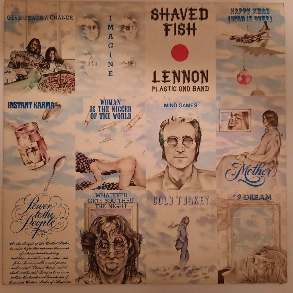 LP "Shaved Fish" - Lennon Plastic Ono Band, Gebruikt, Ophalen of Verzenden, 12 inch, Poprock