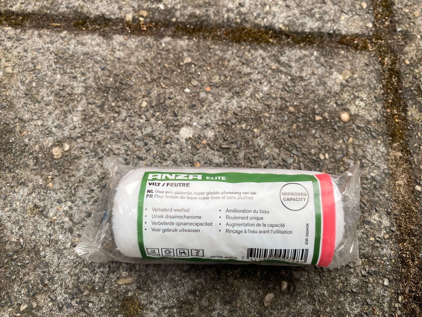 Anza Elite Vilt Verfroller - Nieuw in verpakking, Ophalen, Nieuw, Verfroller