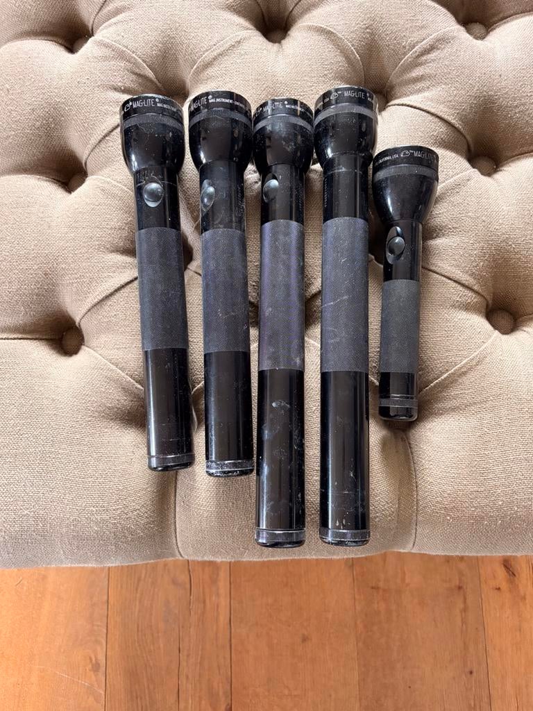 Zaklampen maglite, Ophalen of Verzenden, Batterij