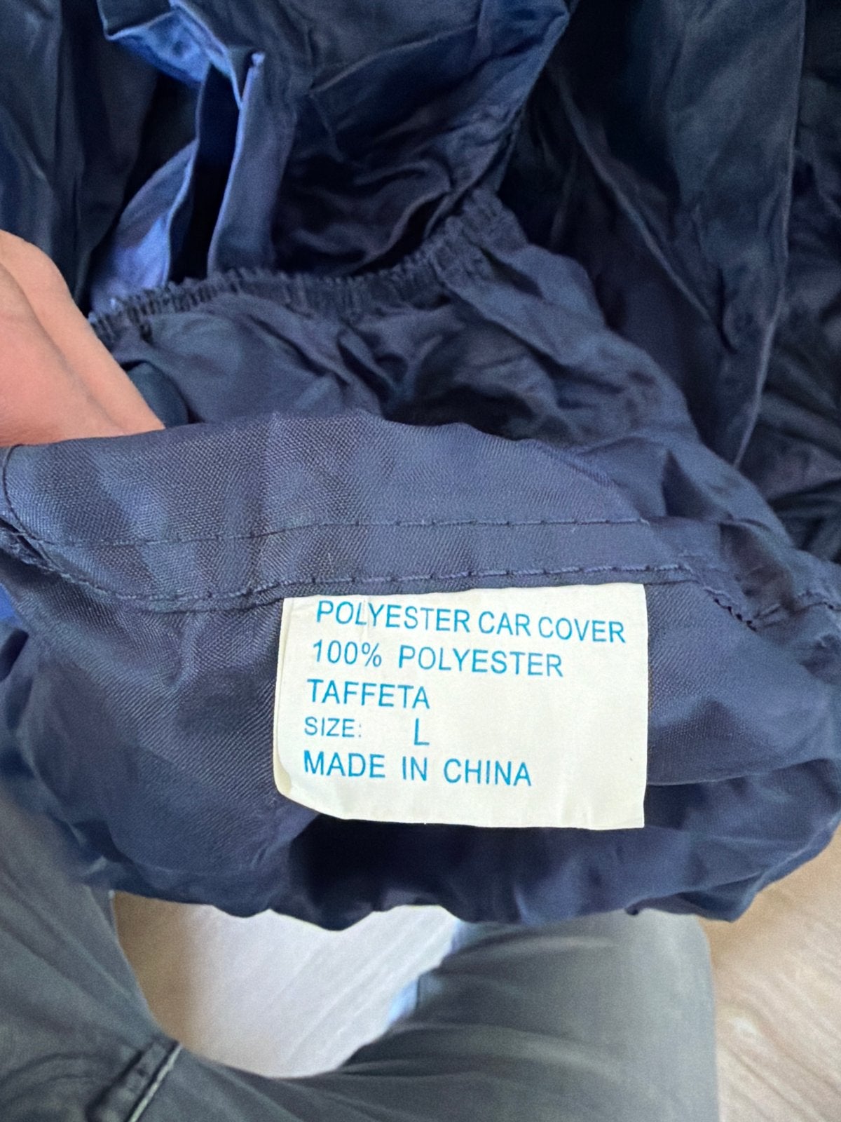 Polyester autohoes maat L - Nieuwstaat, Ophalen of Verzenden, Zo goed als nieuw, Universeel