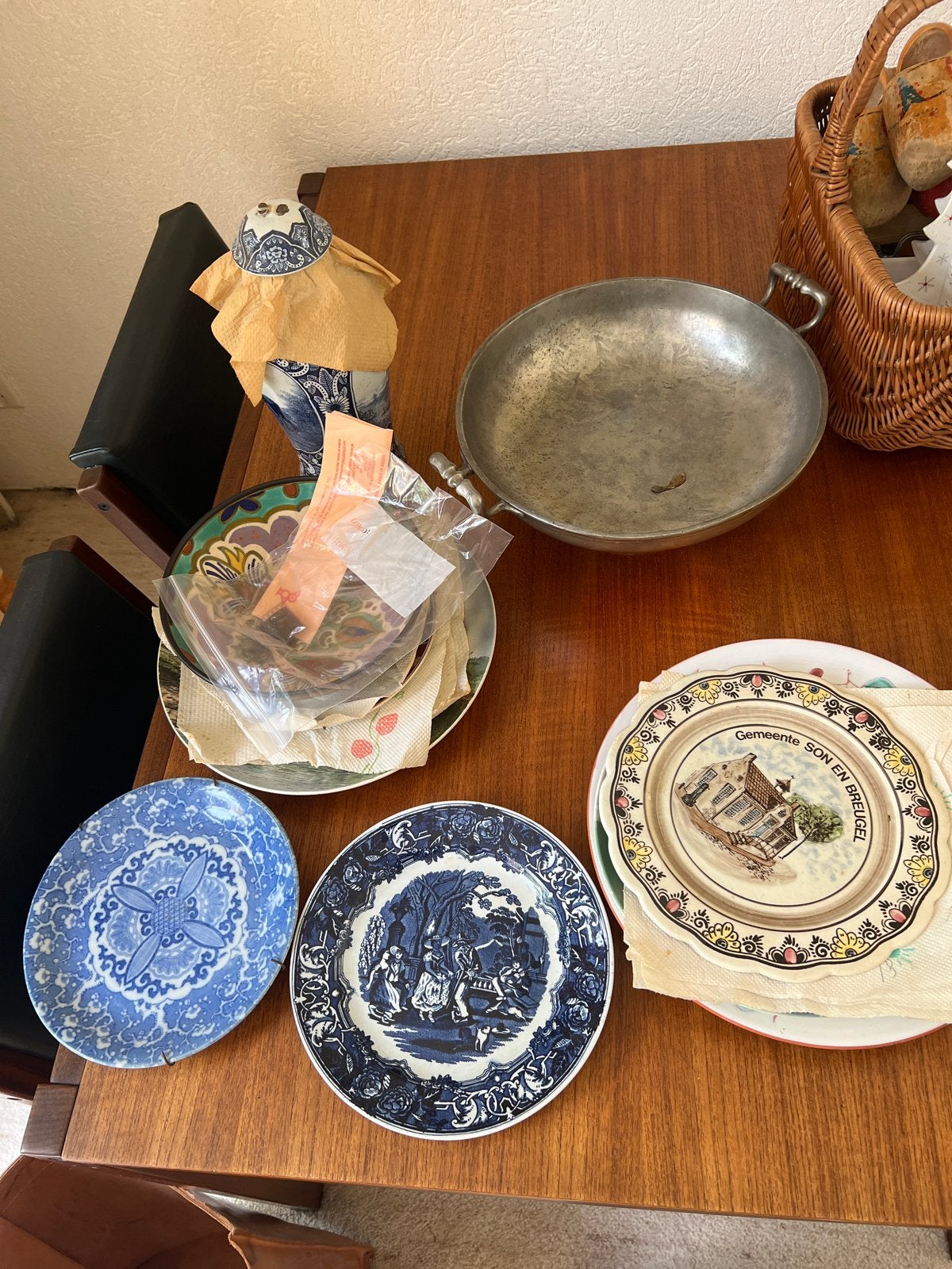 Oud Hollands servies en decoratieve borden, Ophalen of Verzenden