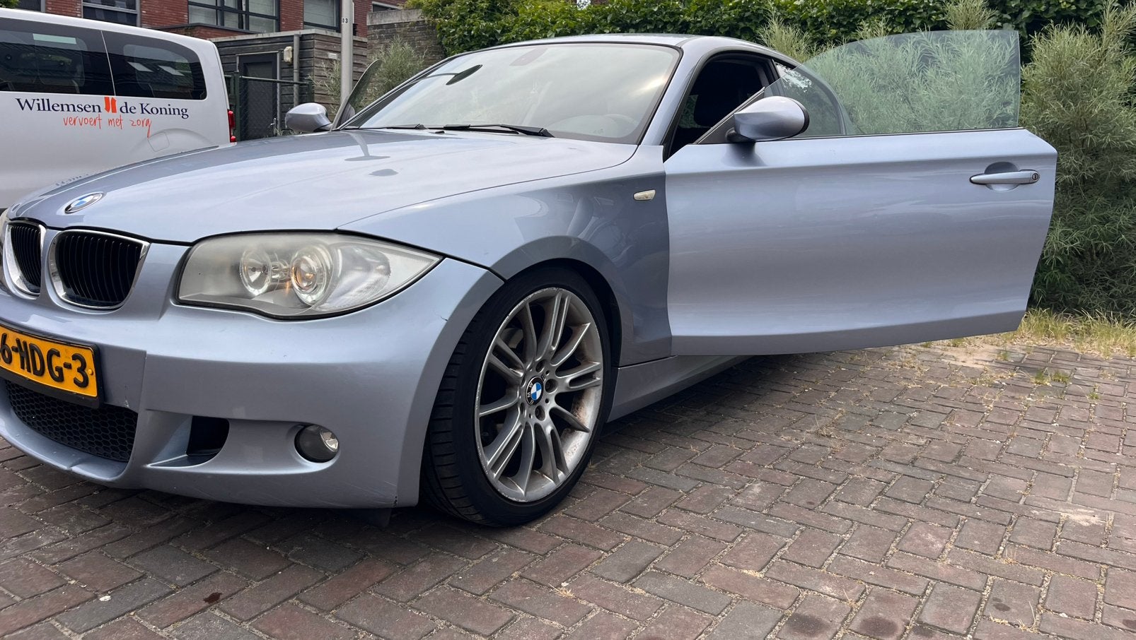 BMW 1-Serie 1.6 I 116 3DR 2008 Blauw, 1-Serie, Achterwielaandrijving, 4 cilinders, Leder en Stof