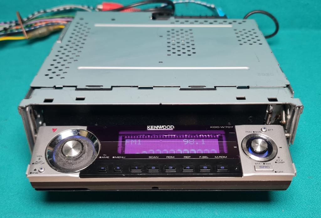 Kenwood mask kdc-w707 cd receiver, Ophalen of Verzenden, Zo goed als nieuw