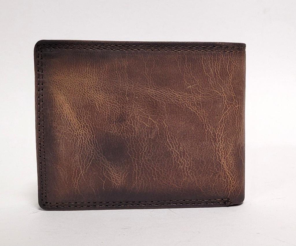 Ford Mustang auto portemonnee van echt leer bruin wallet, Sieraden, Tassen en Uiterlijk, Info@deconoord.nl, Bruin, Deco Noord