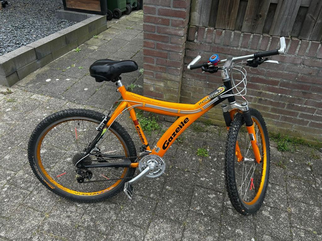 Mooie gazelle mountainbike 24 versnellingen, Fietsen en Brommers, Fietsen | Mountainbikes en ATB, 53 tot 57 cm, Ophalen of Verzenden