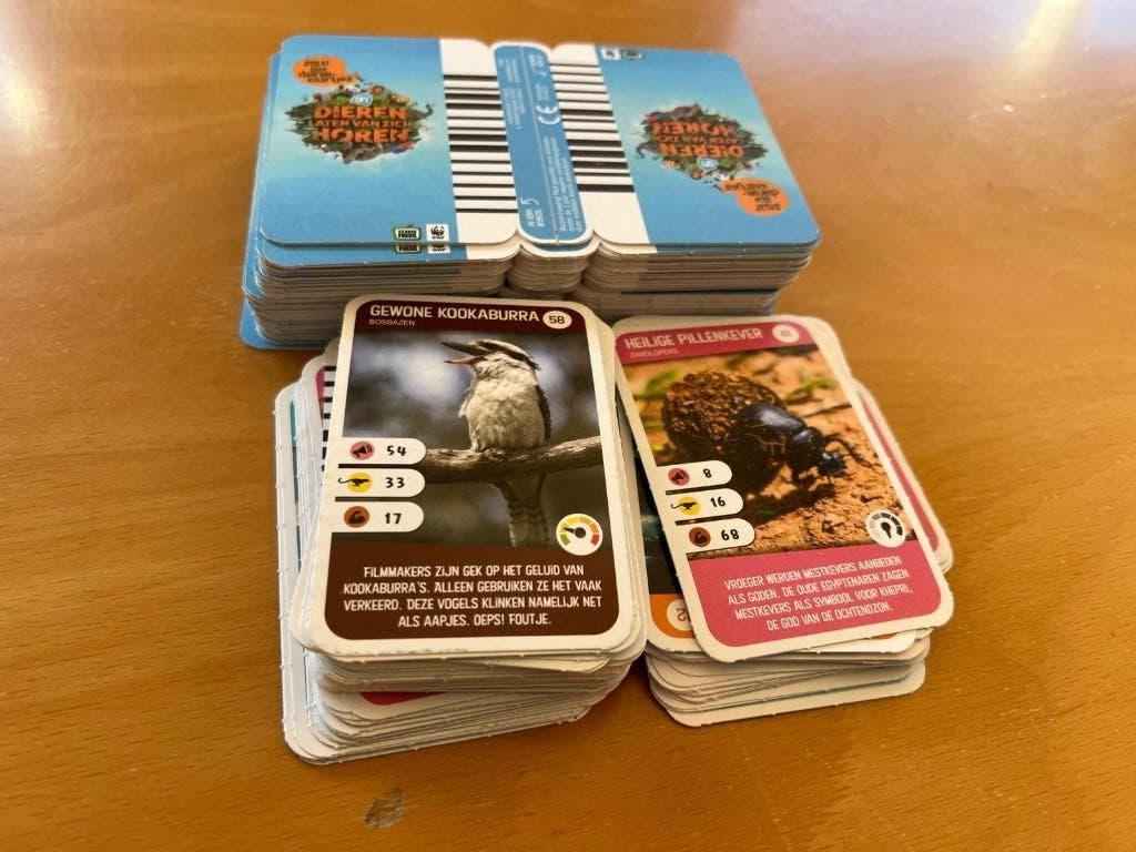 dierenkaartjes (spaaractie Albert Heijn), Albert Heijn, Ophalen