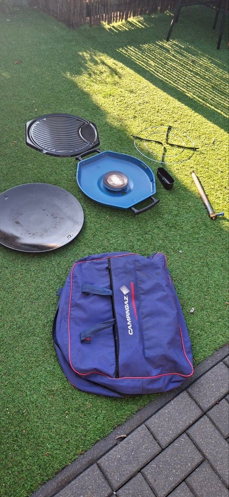 Campingaz Party Grill 600 met diverse kookoppervlakken, Ophalen, Gebruikt, Campingaz