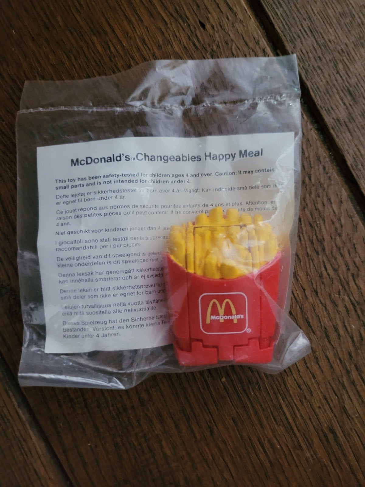 Mc Donalds Happy Meal changeables 1987 nieuw in verpakking, Ophalen of Verzenden