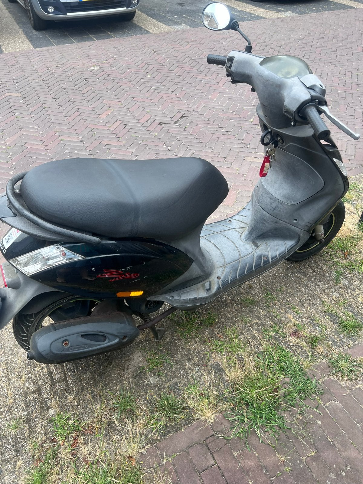 Piaggio Zip Scooter - Zwart, Gebruikt, Ophalen, Gebruikt, Maximaal 45 km/u, Zip