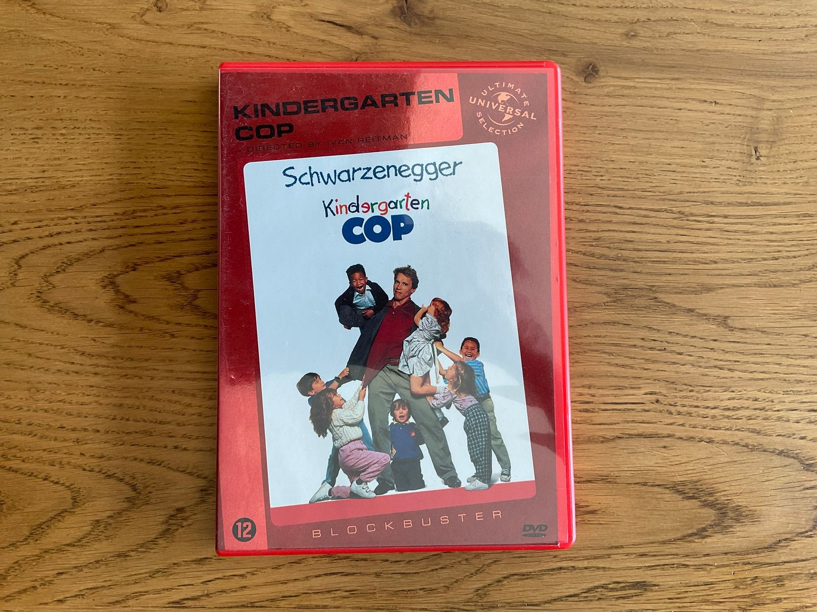 Kindergarten Cop regie Ivan Reitman, Arnold Schwarzenegger., Vanaf 16 jaar, Ophalen of Verzenden, Zo goed als nieuw, Actie en Avontuur