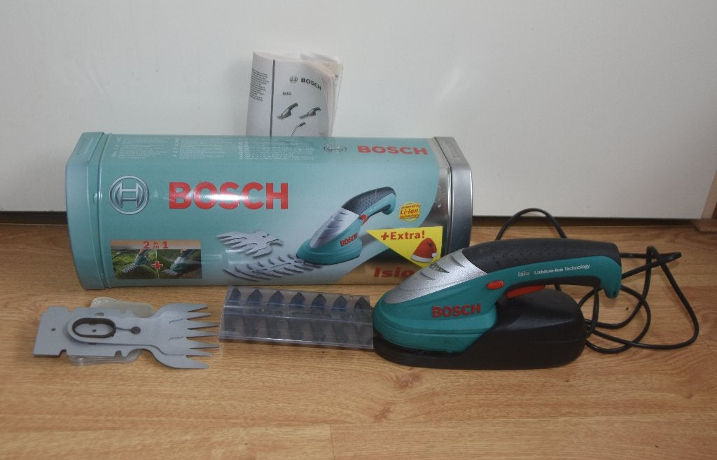 Bosch ISIO Gras-, Struik & Buxusschaar Accu NIEUW, Verzenden, Nieuw, Accu