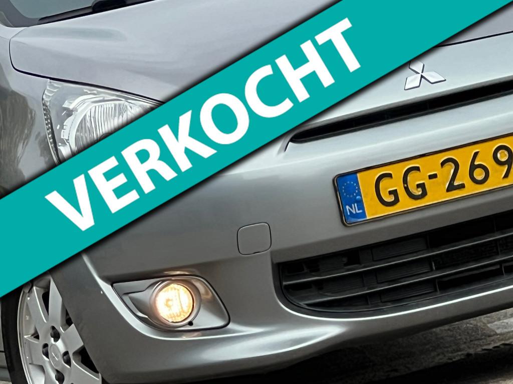 Mitsubishi Space Star 1.0 Bright - Starlight Silver - Climat, Auto's, Mitsubishi, Bedrijf, Te koop, Space Star, ABS, Airbags, Airconditioning