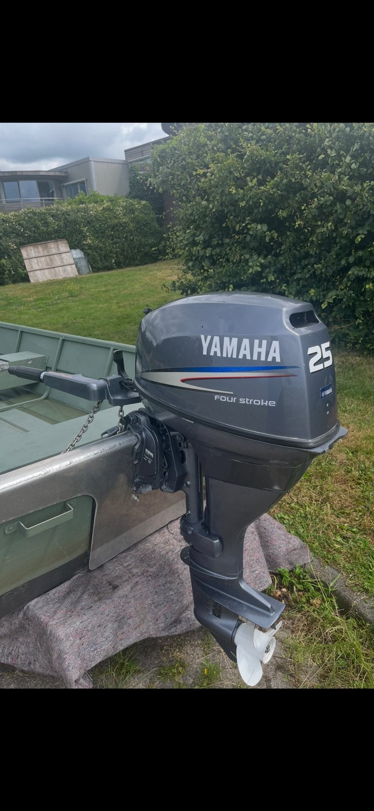 Super nette Yamaha 25 pk 4 takt, Watersport en Boten, Buiten- en Binnenboordmotoren, Ophalen, 10 tot 30 pk, Viertaktmotor, Zo goed als nieuw