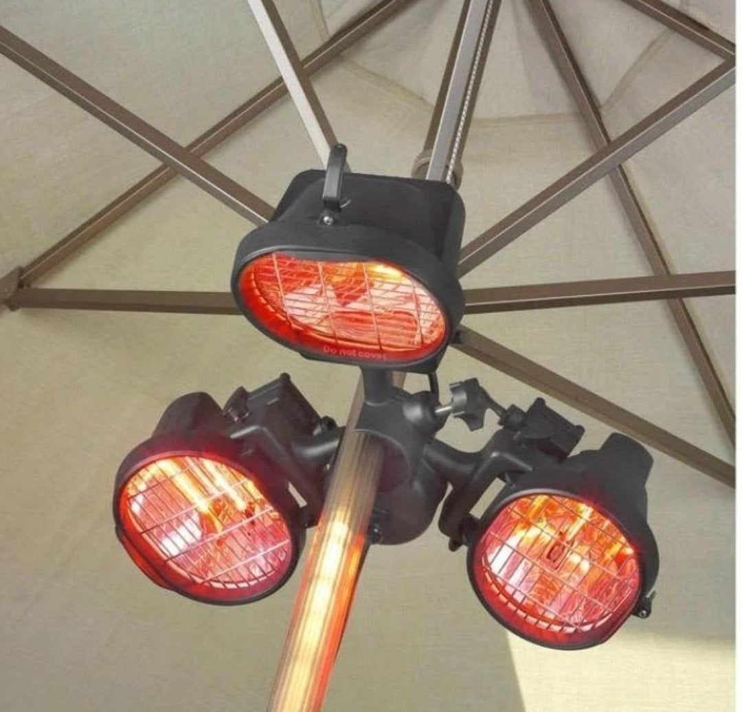 Terrasverwarming te huur - plafond heater - staande heater, Ophalen, Zo goed als nieuw
