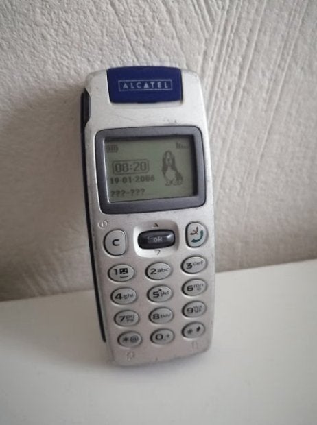 WEG=WEG!!! VINTAGE ALCATEL ONE TOUCH 511/ BF4 MOBILE PHONE, Gebruikt, Geen camera, Ophalen of Verzenden, Klassiek of Candybar