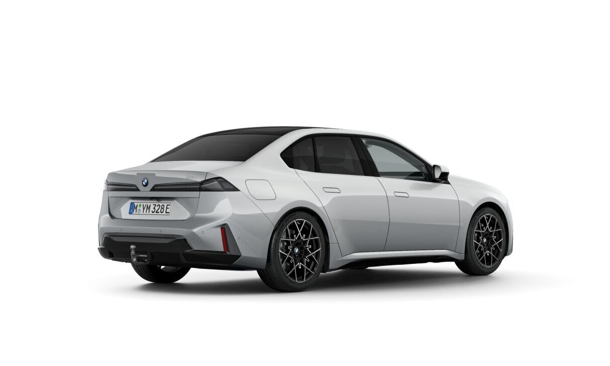 BMW i3 50 xDrive M Sport / Trekhaak / Panoramadak / 3D Head-, Auto's, Automaat, Dealer onderhouden, Zwart, Leder