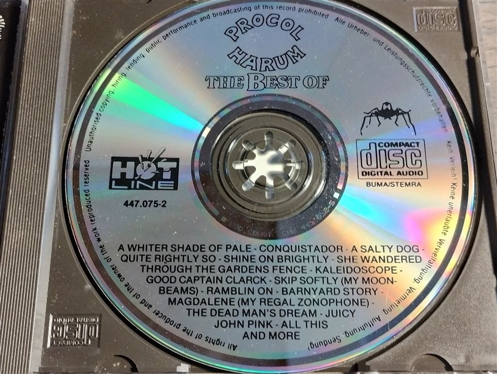Procol Harum - The Best Of, Ophalen of Verzenden, Zo goed als nieuw, Poprock