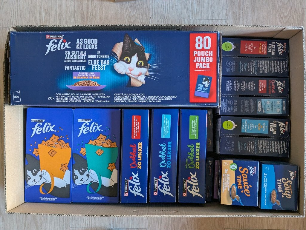 Purina Felix kattenvoer pakket, Ophalen of Verzenden, Kat