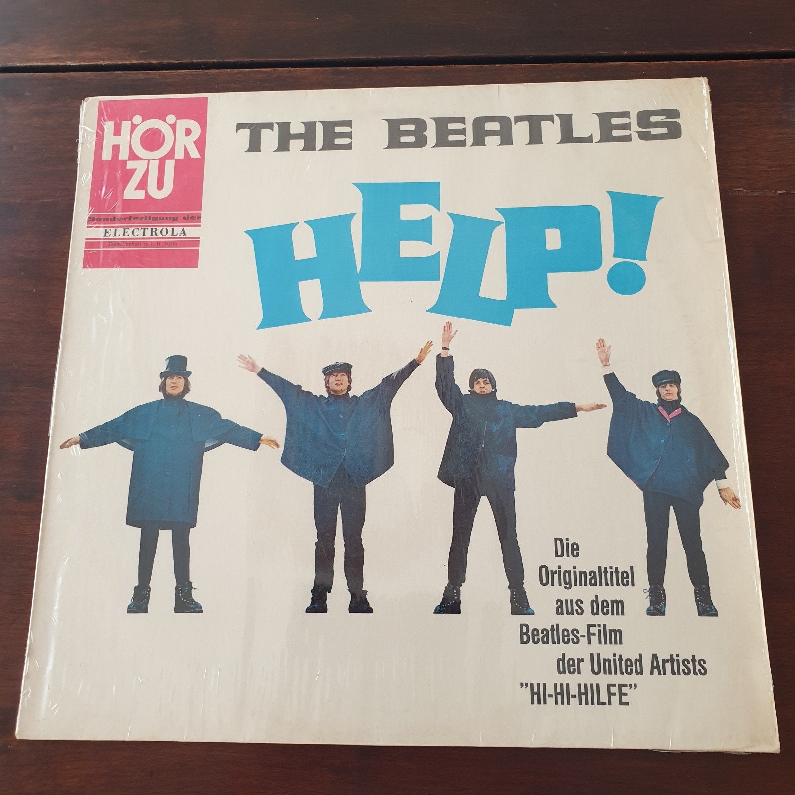 The Beatles Help! Zeldzaam dubbele misdruk misprint, LP, Gebruikt, Ophalen of Verzenden, Poprock