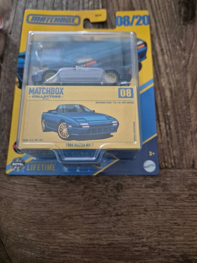 matchbox collectors 1988 mazda rx-7, Ophalen of Verzenden, Nieuw, Auto