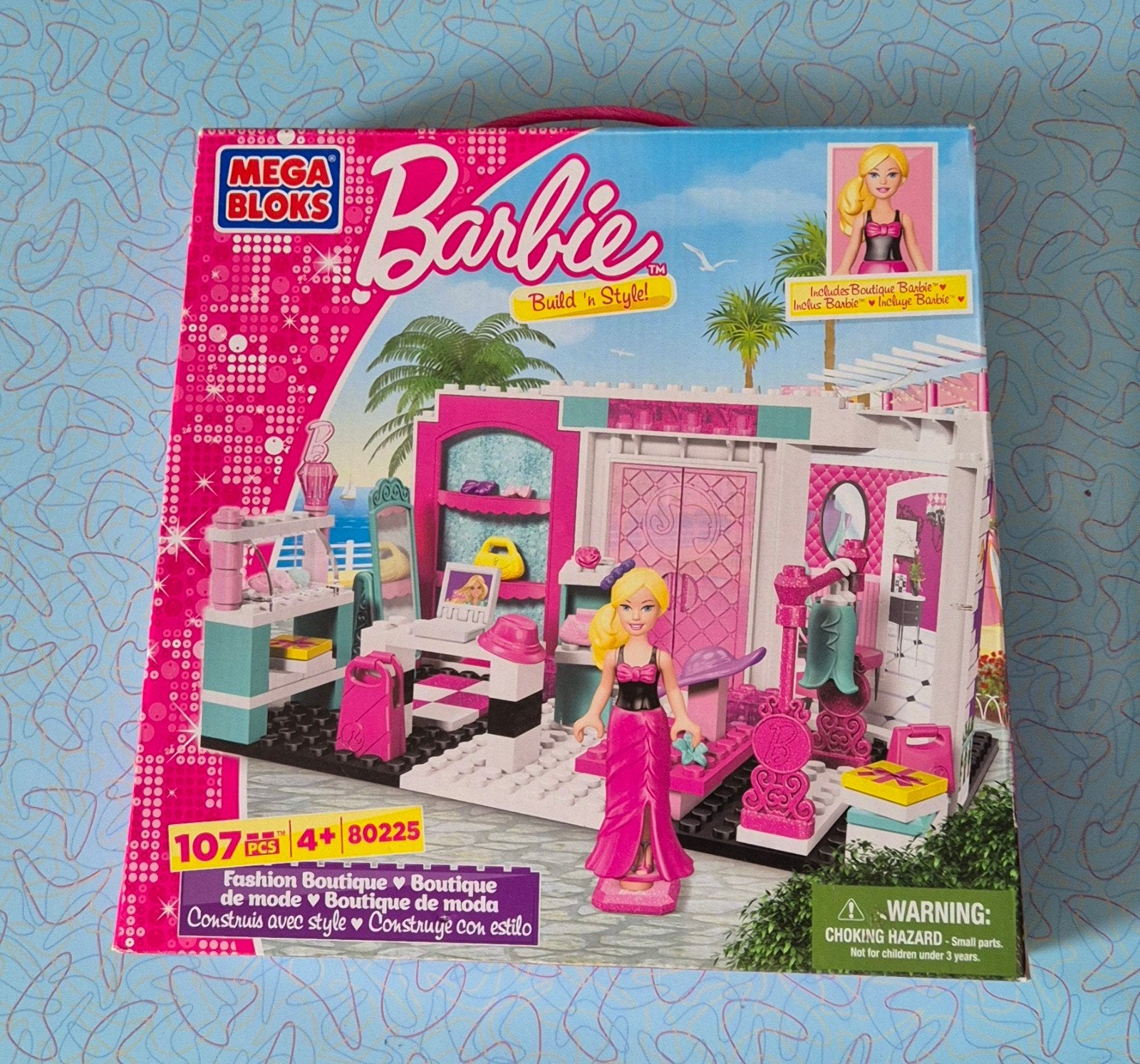 mega blocks Barbie modewinkel, Ophalen of Verzenden, Nieuw