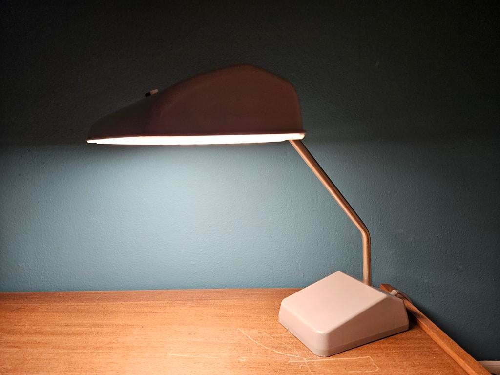 Waldmann Leuchten TL238  | Bureaulamp | Vintage / Industrial, Huis en Inrichting, Lampen | Tafellampen, Gebruikt, Ophalen of Verzenden