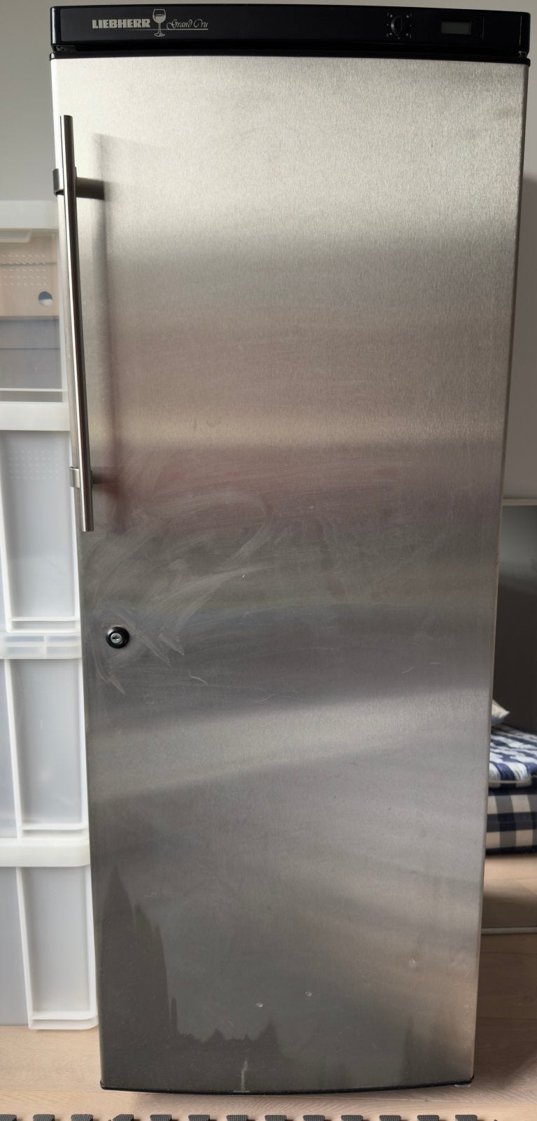 Liebherr wijnklimaat koelkast, Witgoed en Apparatuur, Ophalen, 200 liter of meer, 160 cm of meer, Zonder vriesvak