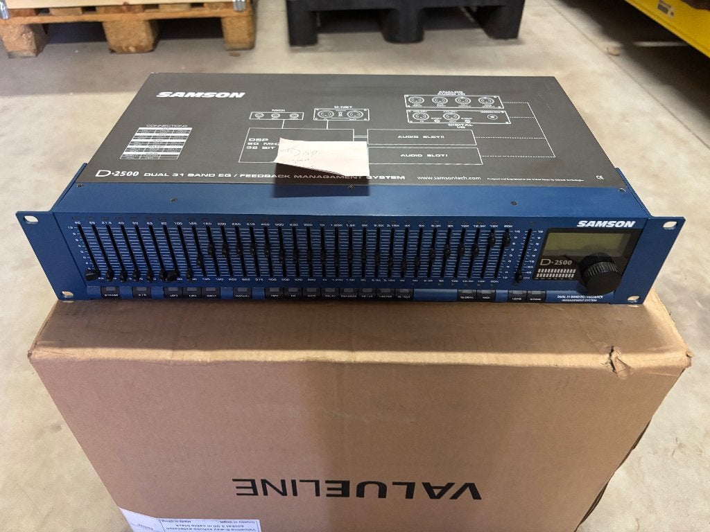 Samson D2500 digitale 31-bands equalizer, Ophalen, Gebruikt, Equalizer