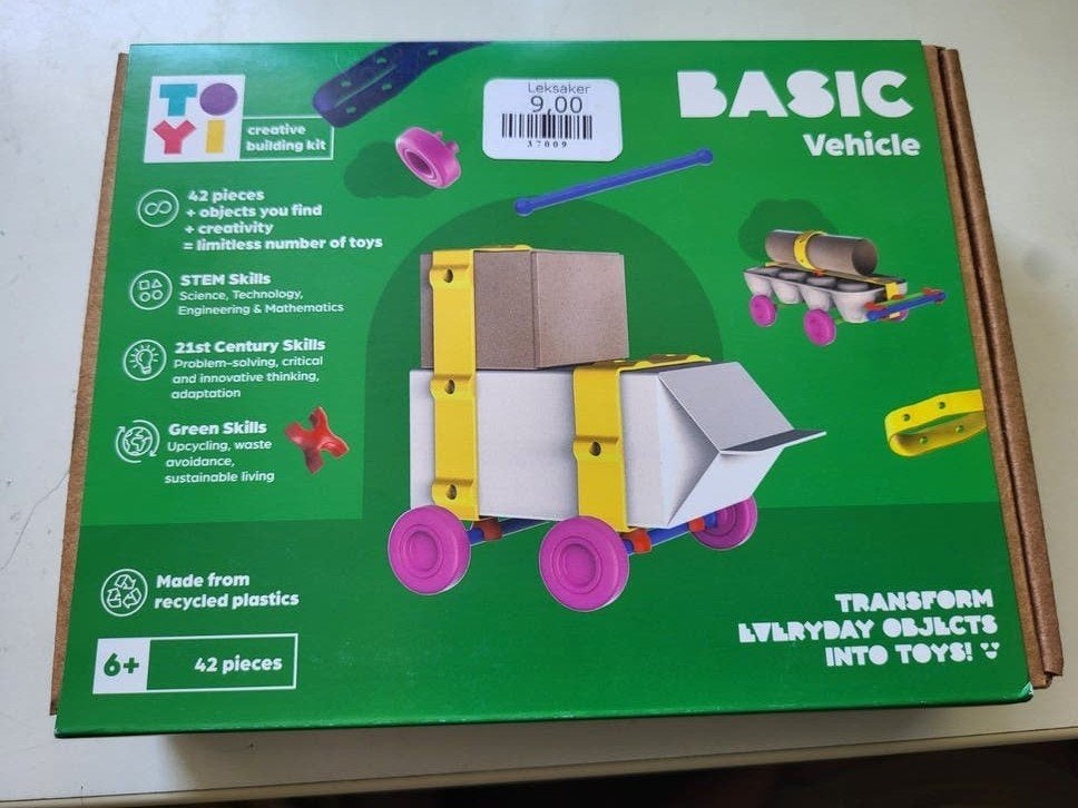 NIEUW TYTO Basic Vehicle Creative Bouwkit - 42 onderdelen, Ophalen of Verzenden, Nieuw, Overige merken