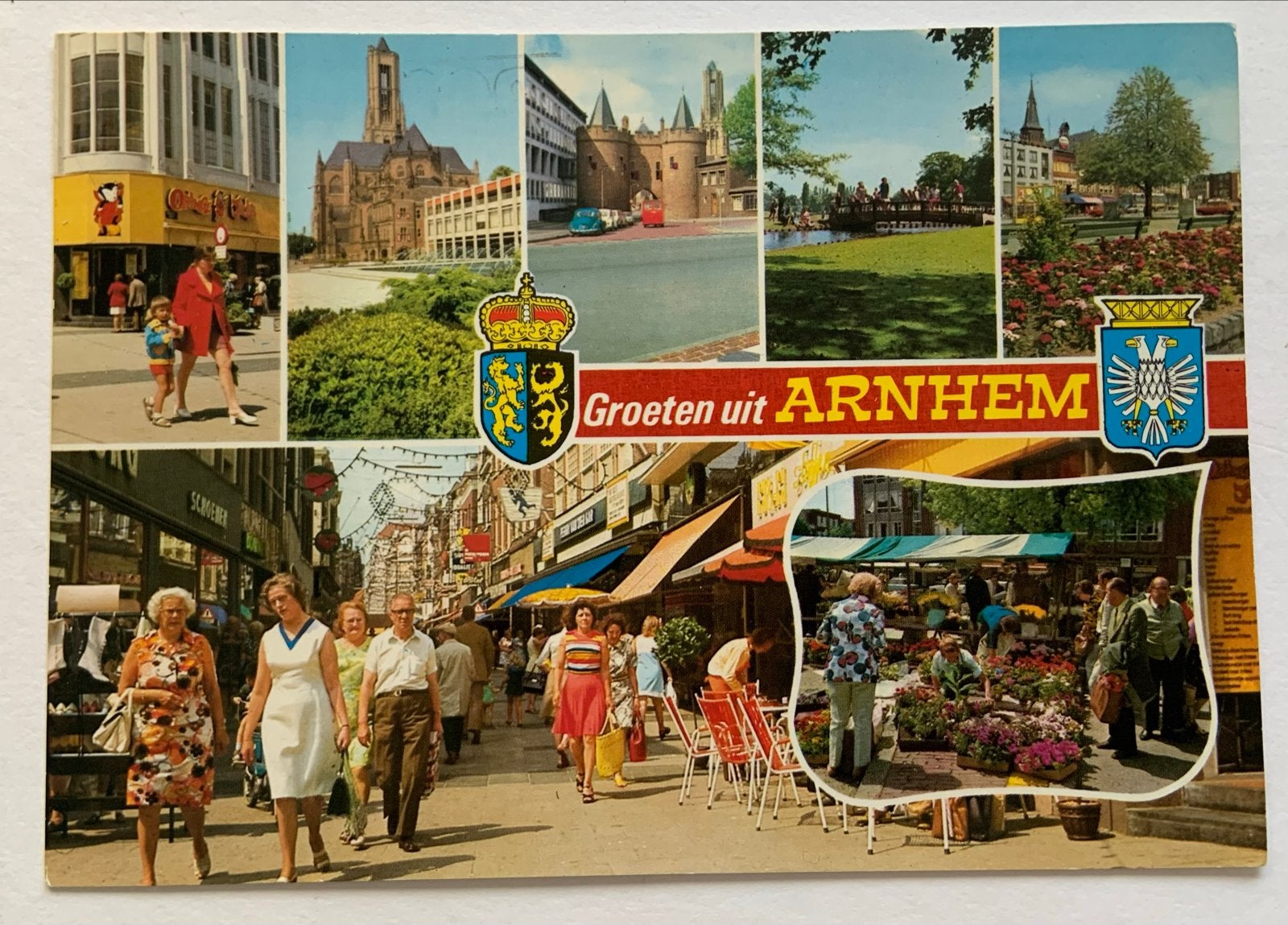 Groeten uit Arnhem, Verzenden, 1980 tot heden, Ongelopen, Gelderland